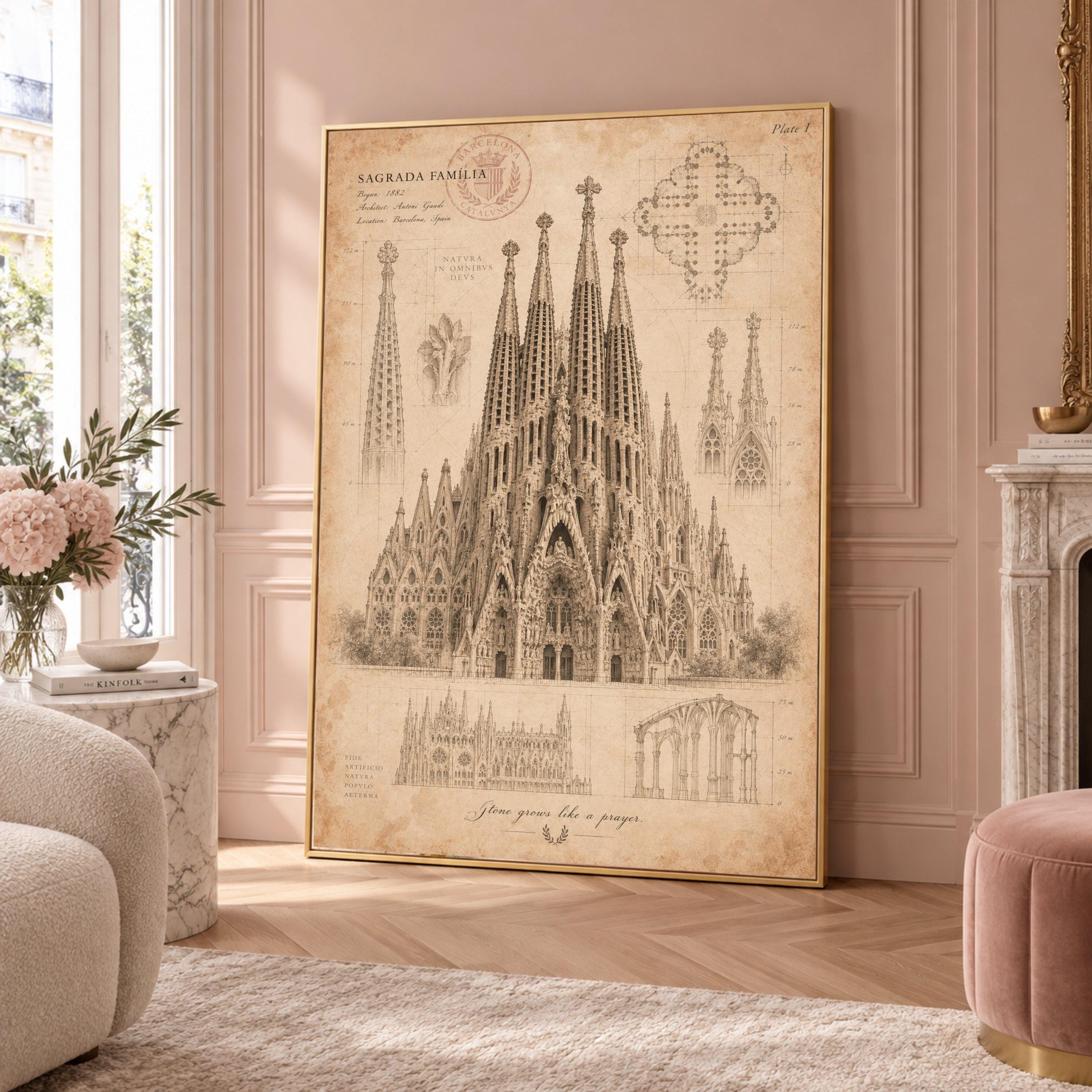 Gaudi poster - Etsy 日本