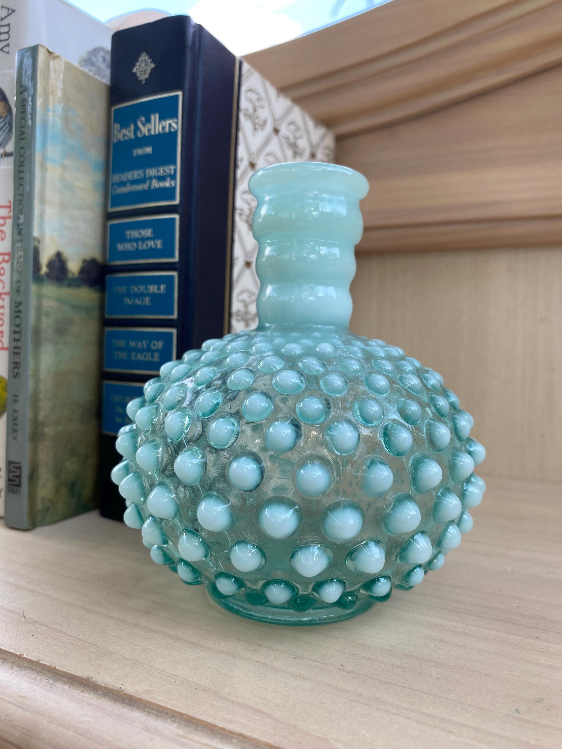 Fenton Blue Hobnail - Etsy