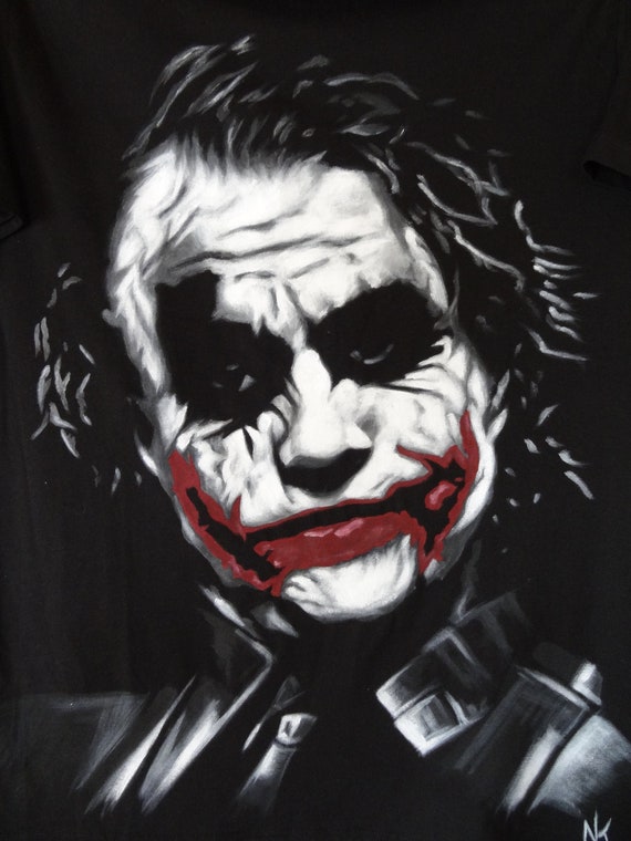 joker face t shirt