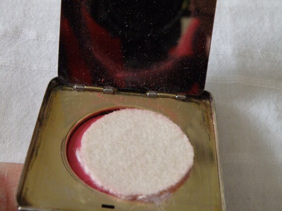 Art Deco Sterling Silver Compact - image 4