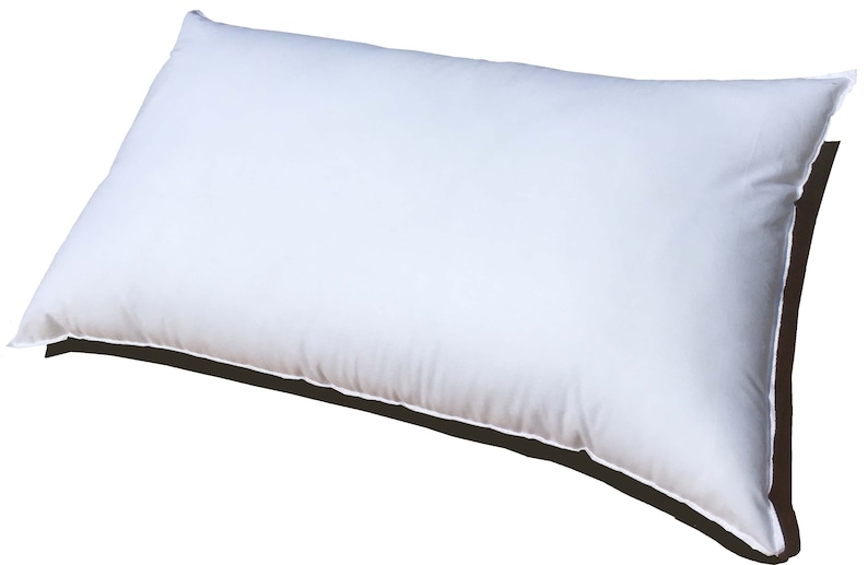 Pillowflex 16x26 Inch synthetic down pillow form insert.  Handmade in the USA.  Ships from Palmetto, Ga. Custom made pillow insert. Lumbar pillow insert, good for bedding, decorative pillow. Ultra soft pillow for bedding. Rectangle pillow for bed.