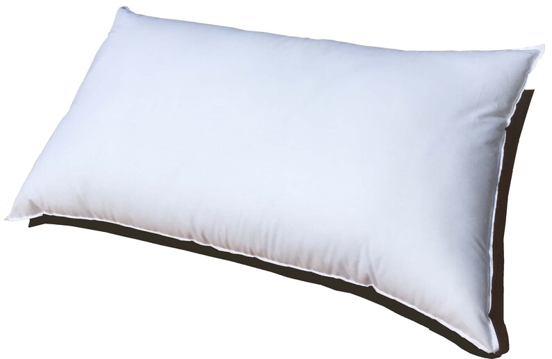 Pillowflex Faux Down pillow insert for bed shams or as an extra full lumbar pillow on your couch sofa love seat or office chair.