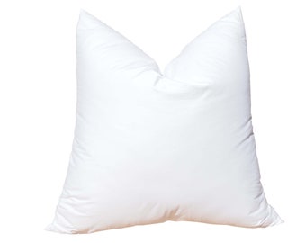 14x14 Synthetic Down Pillow Insert for Craft and Pillow Sham / Alternative Down / Micro Denier / Faux Down / Pillow Form 90 SKU 90