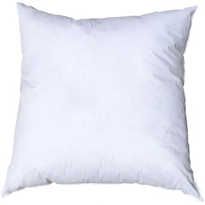 Pillowflex Faux Down pillow insert for bed shams or as an extra full couch pillows on your couch sofa love seat or office chair.