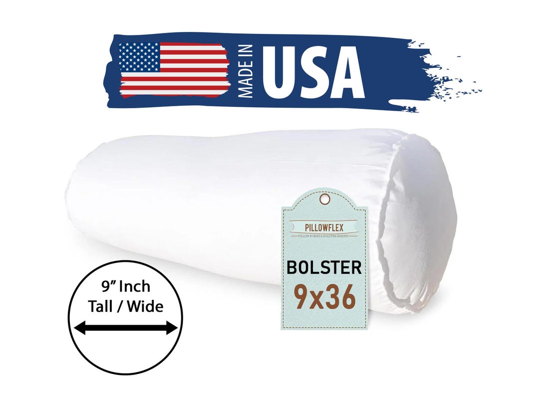 9x36 Bolster Pillow Insert for Throw Pillows and Shams Soft and