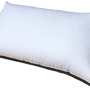 Pillowflex Faux Down pillow insert for bed shams or as an extra full lumbar pillow on your couch sofa love seat or office chair.