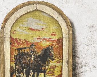 Wild West Wall Decor | 14" x 22" | Equestrian Wall Art I Western Decor I Southwestern Art I Wild West I Retro