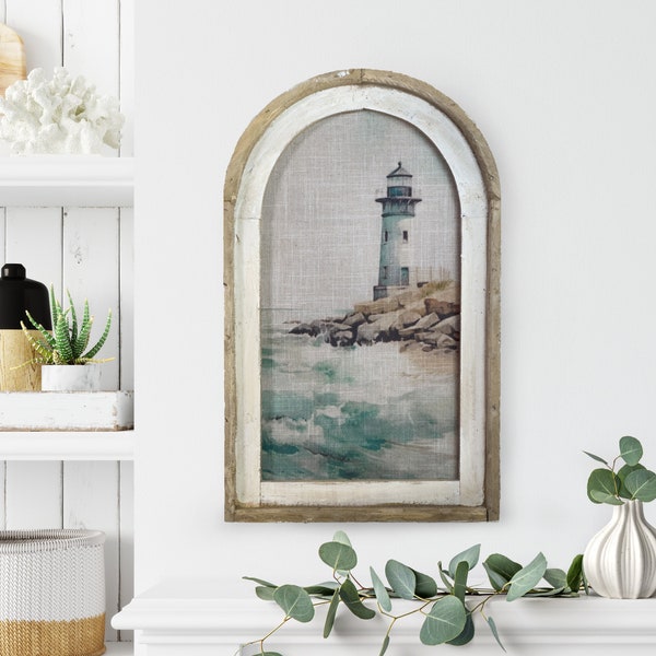 Wood Lighthouse - Etsy
