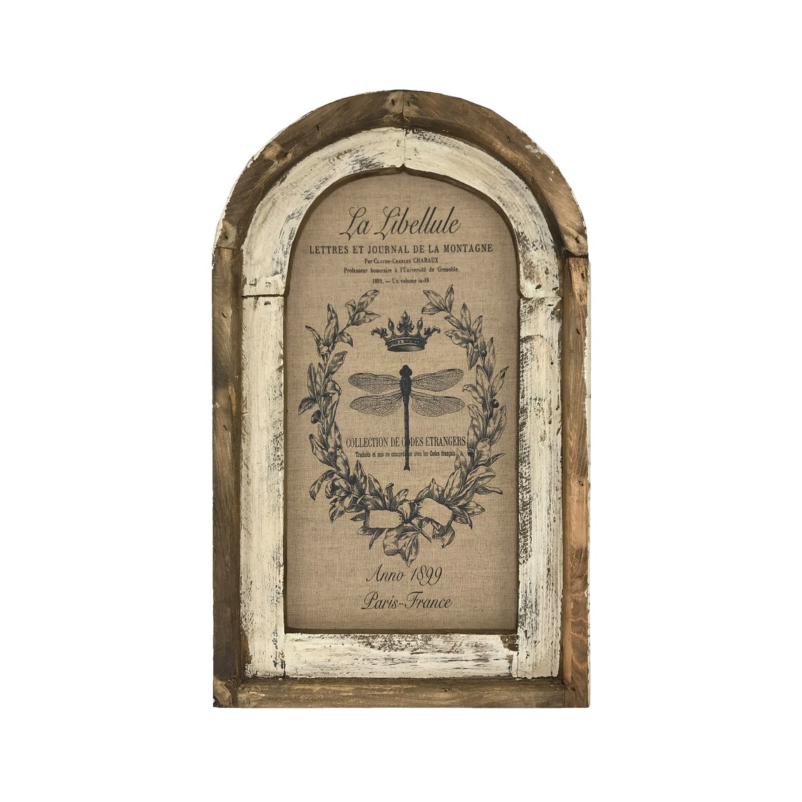 Set of 3 French Farmhouse Wall Decor Arch Window Frame Etsy