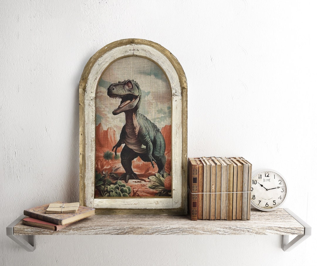 T-rex Wall Decor | 14" X 22" | Dinosaur Wall Art | Southwestern Decor ...