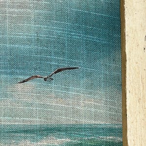 Seagull Wall Art | 14" x 22" | Coastal Bathroom Decor | Coastal Wall Decor I Florida Home Decor image 9