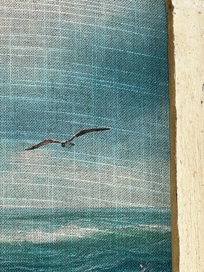Seagull Wall Art | 14" x 22" | Coastal Bathroom Decor | Coastal Wall Decor I Florida Home Decor image 9