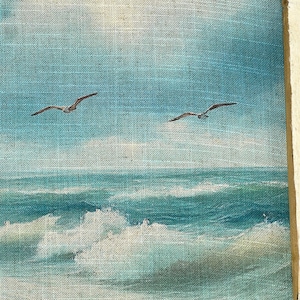 Seagull Wall Art | 14" x 22" | Coastal Bathroom Decor | Coastal Wall Decor I Florida Home Decor image 7