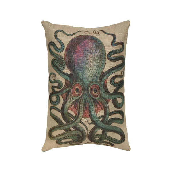 Octopus Pillow Etsy