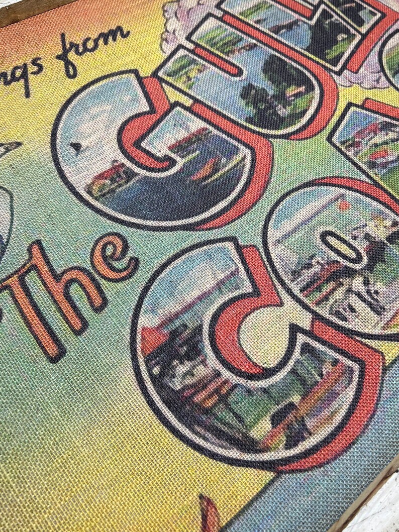 Gulf Coast Wall Art 24 X 36 Window Frame Etsy