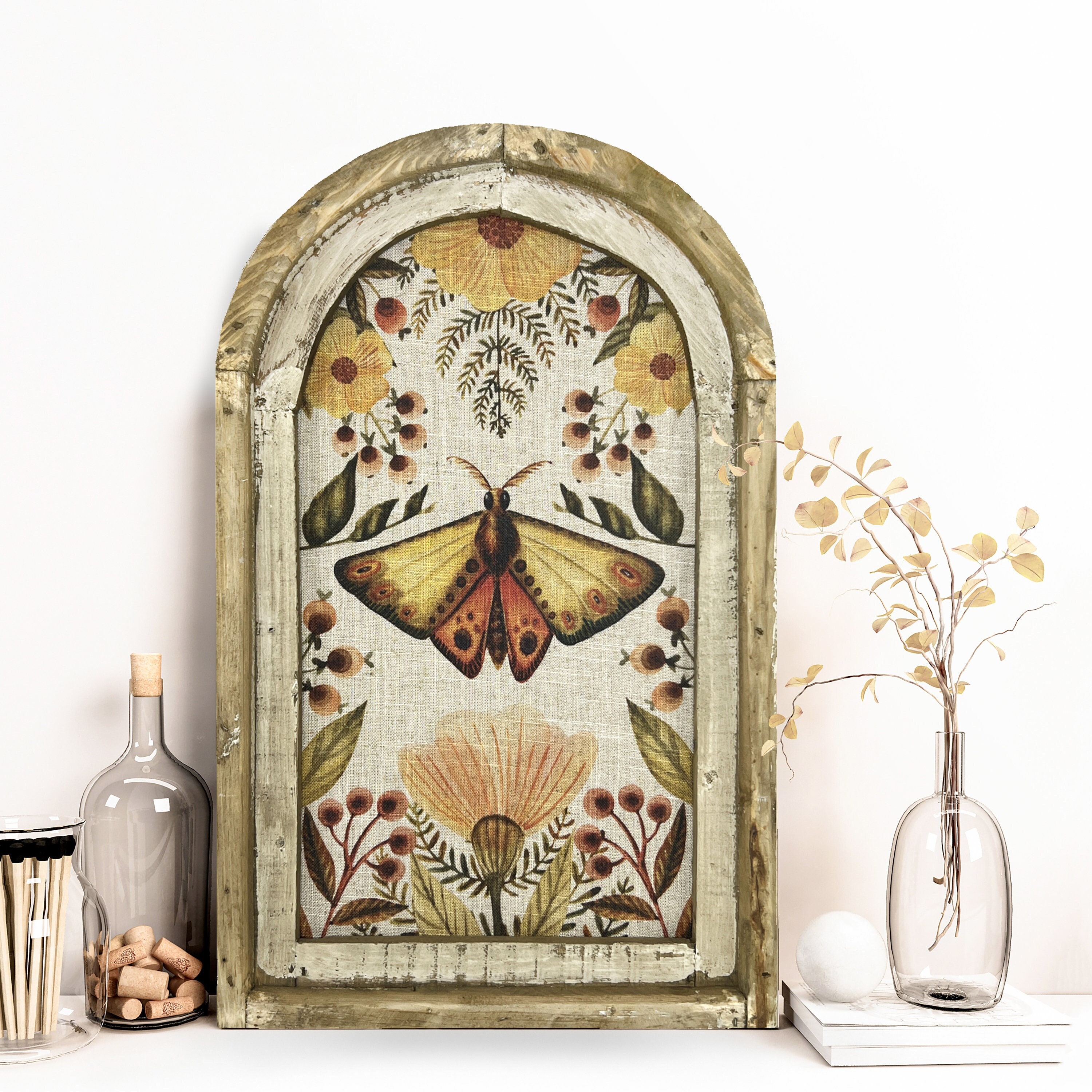 Shop Acrylic Art - Two Printed Mirror Butterfly Appliques Wall Art Decor -  Galeria Home Store