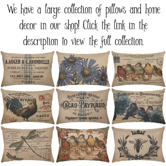 Rustic farmhouse pillows cheap