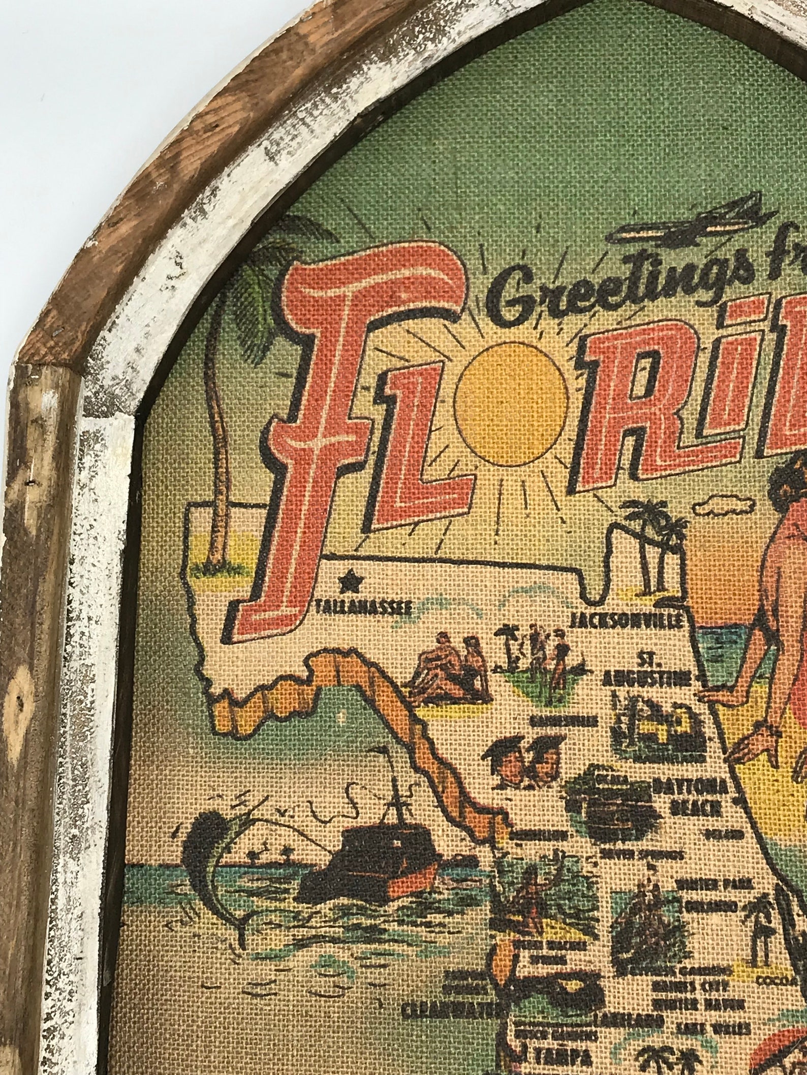 Florida Map Wall Art 18 X 30 Arch - Il 1588xN.2265129934 Q0w1 