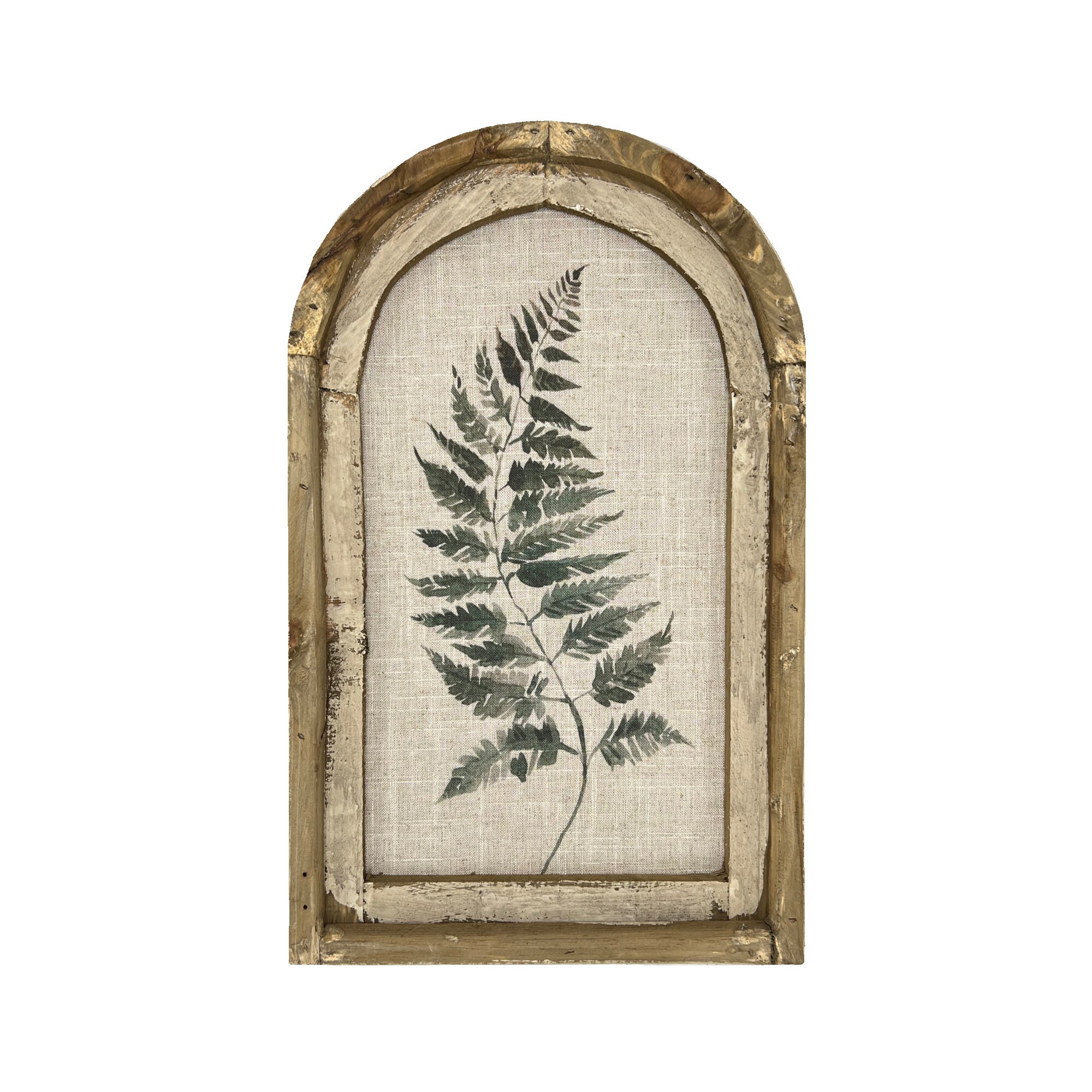 Green Fern Wall Decor Farmhouse Decor Rustic Decoration Etsy
