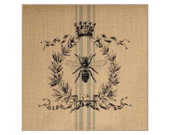 Printed Burlap Panels 