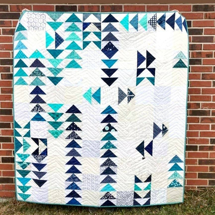 Digital PDF Flying Home Quilt Downloadable PDF Pattern by Etsy