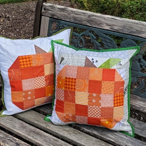 Fall Pumpkin Pillow Cover PDF Pattern