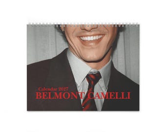 Belmont Cameli 2027 Wandkalender Garret Graham Celebrity Merch Off Campus Boekenliefhebber Cadeau Booktok Hockey Romantiek