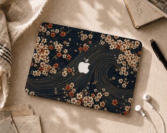Vintage Floral Custom Macbook Case for Macbook Air 15/13inch, Macbook Pro16/15/14/13 M5 M4, Hard Laptop Case, Retina15/13, MackBook Neo A18