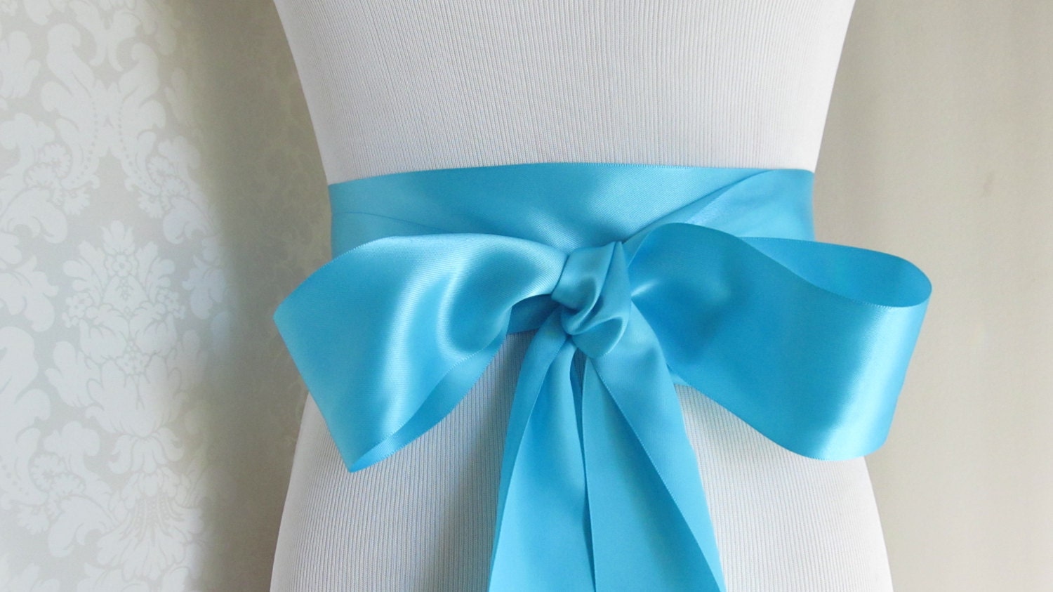 Eight of foam and satin ribbons Eight of foam and satin ribbons