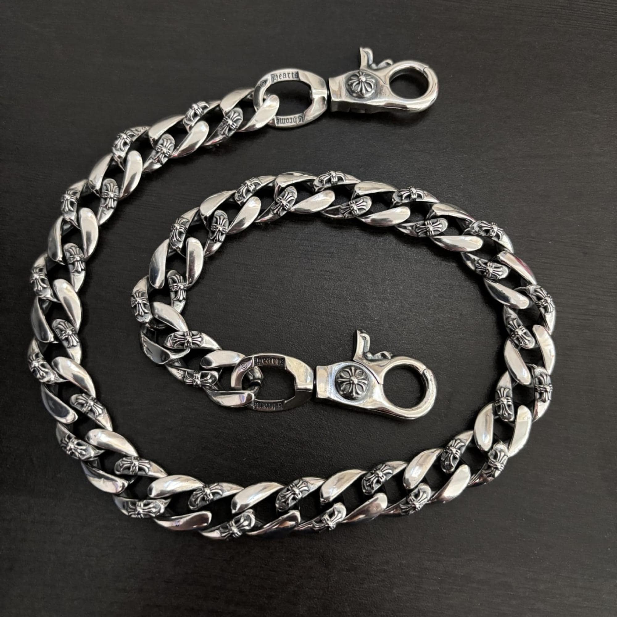 小物 vintage Wallet chain SILVER 925 Sterling Silver Wallet Chain - Etsy
