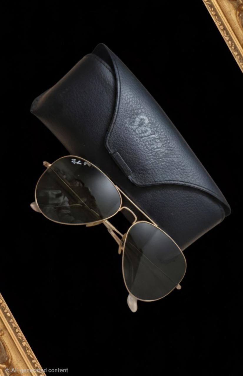 Ray-Ban AVIATOR CLASSIC サングラス　ケース Ray Ban Aviator Sunglasses Case - Etsy