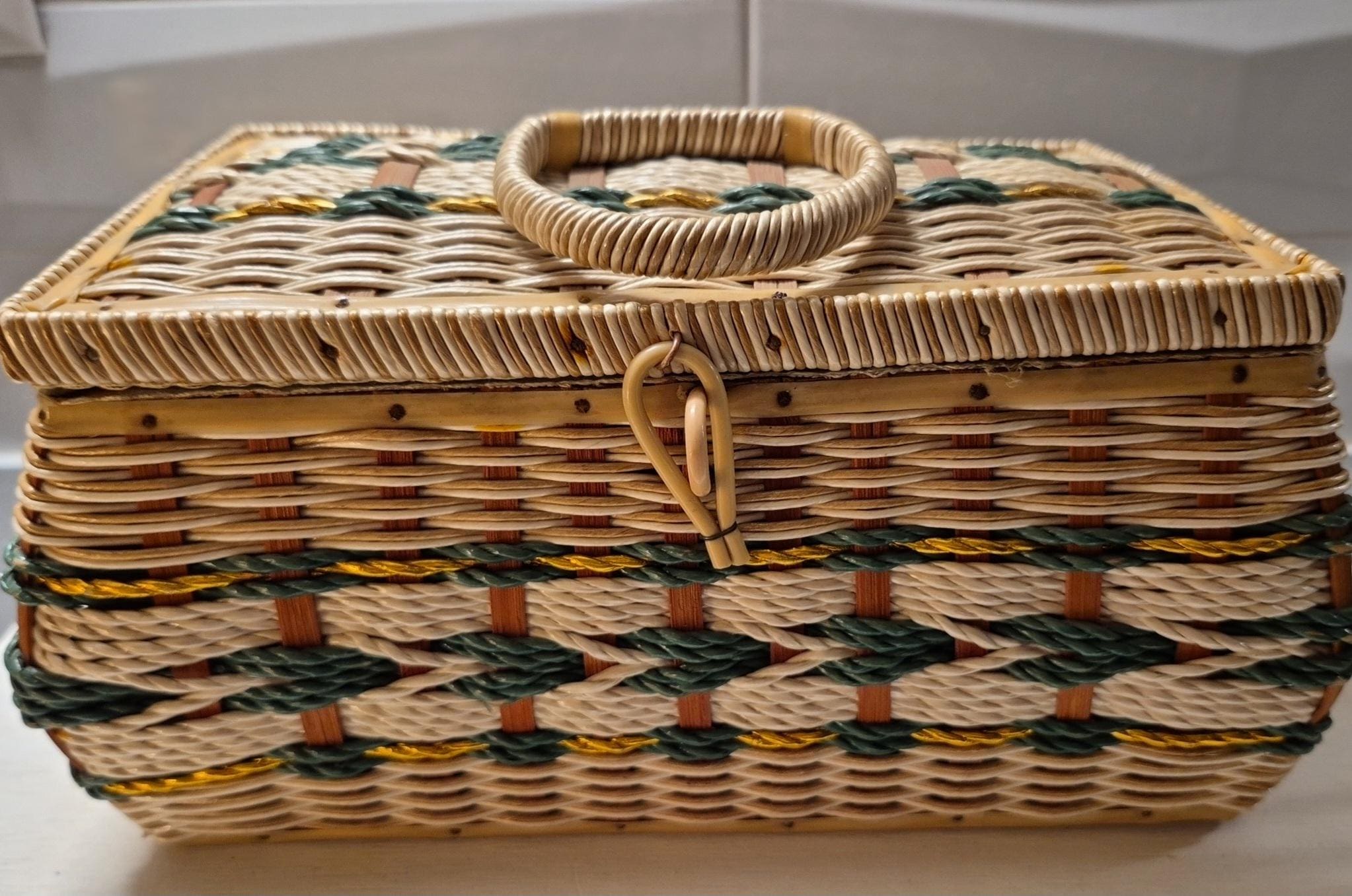 Made in Japan Sewing Basket - Etsy