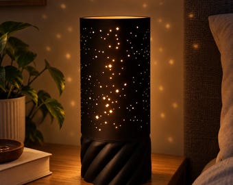 Lampe ciel étoilé, constellations lumineuses, lampe de chevet E27 design, cadeau astronomie
