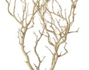 Sandblasted Manzanita Branch/Tree - 1 piece, 30" tall