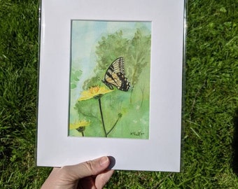 Watercolor Butterfly Painting
