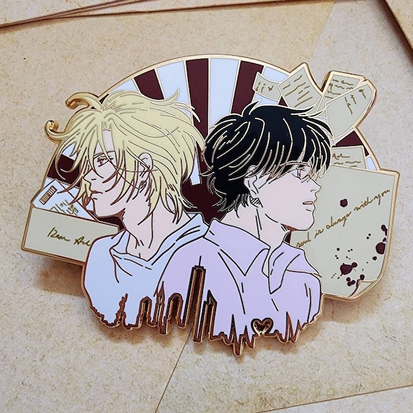 Banana Fish - Ash and Eiji Hard Enamel Pin