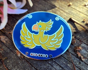 Final Fantasy 7 Rebirth Chocobo Stop Enamel Pin