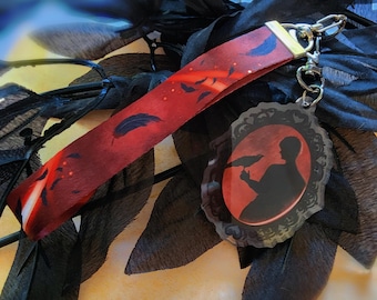 Love & Deepspace Sylus Lanyard and Acrylic Keychain