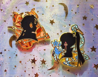 Thoma and Ayaka: Genshin Impact Constellation Pins