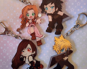Final Fantasy VII Character Keychain