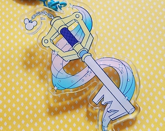Kingdom Hearts Keyblade Acrylic Keychain