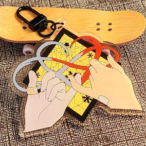 SK8 the Infinity Acrylic Charm