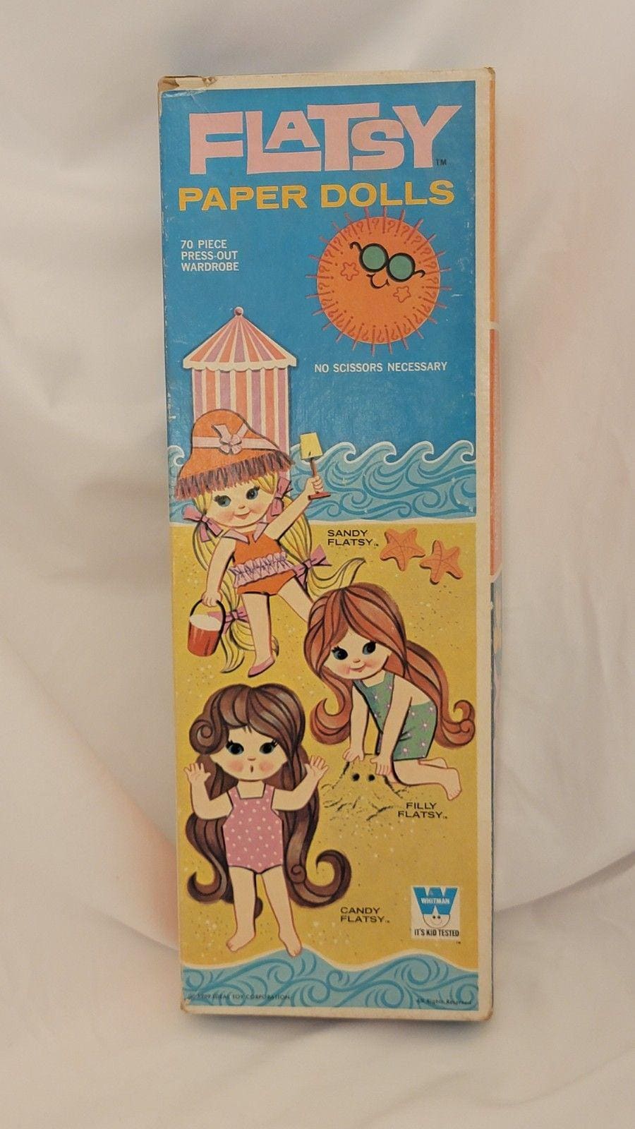 Vintage Cardboard Toy Box - Etsy
