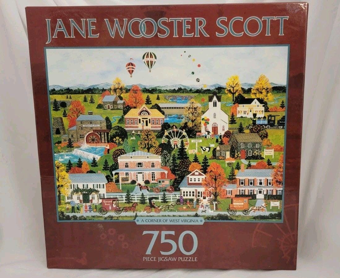 Jane Wooster Scott Puzzle - Etsy