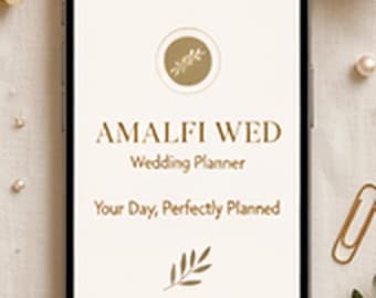 Wedding Planner App | Budget, Guest List, Seating Chart, Vendor Tracker, Checklist & Timeline
