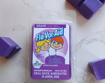 cult classic wax melts - grape koolaid- jonesown - true crime gift