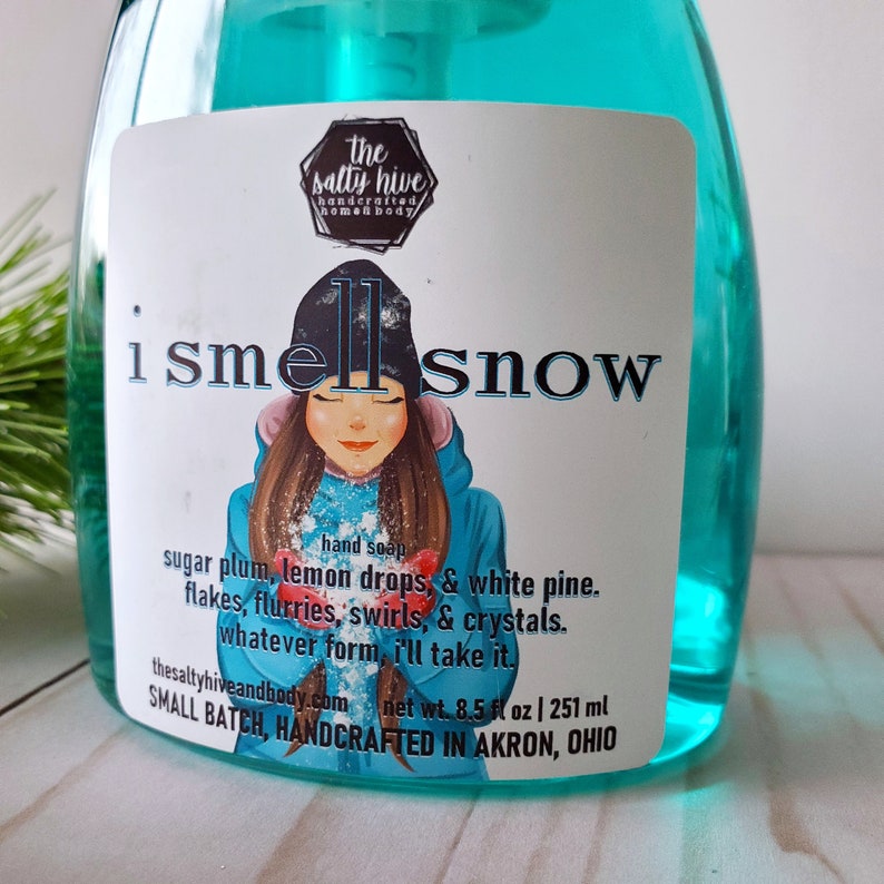 i smell snow foaming hand soap gilmore girls inspired image 3