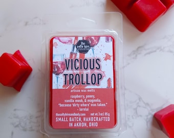 La cera de la ramera viciosa se derrite