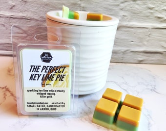 the perfect key lime pie - key lime pie wax melts - dexter inspired wickless candle wax tart