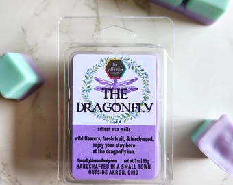 La cera de la libélula se derrite